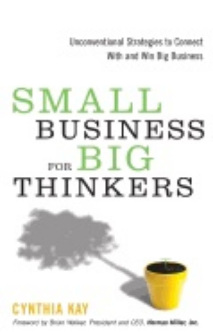 Picture of Small Business For Big Thinkers : Unconventional Strategies to Connect With and Win Big Business