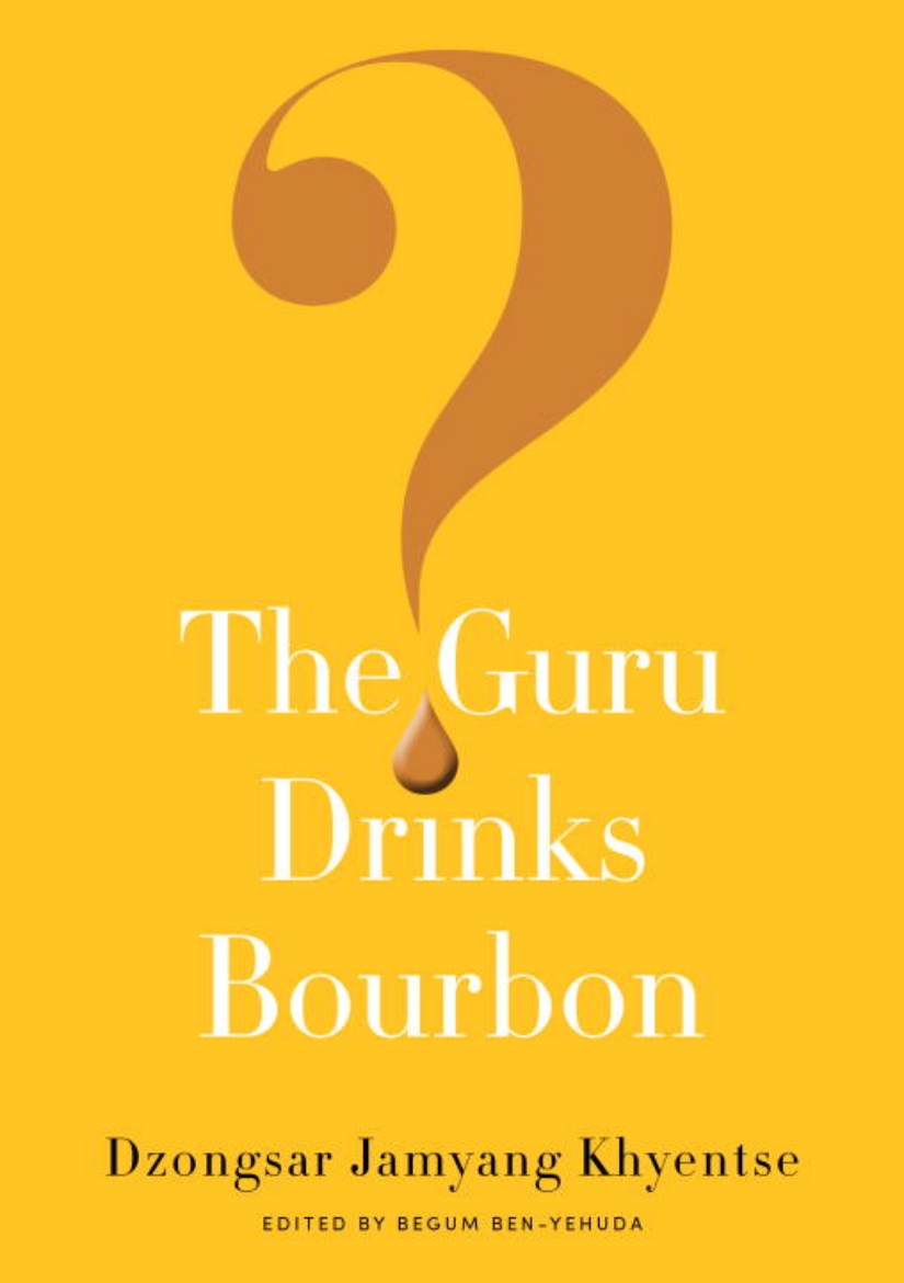 Picture of Guru drinks bourbon?