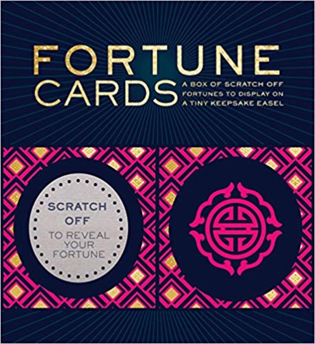 Picture of Fortune Cards: A Box of Scratch-Off Fortunes to Display on a Tiny Keepsake Easel