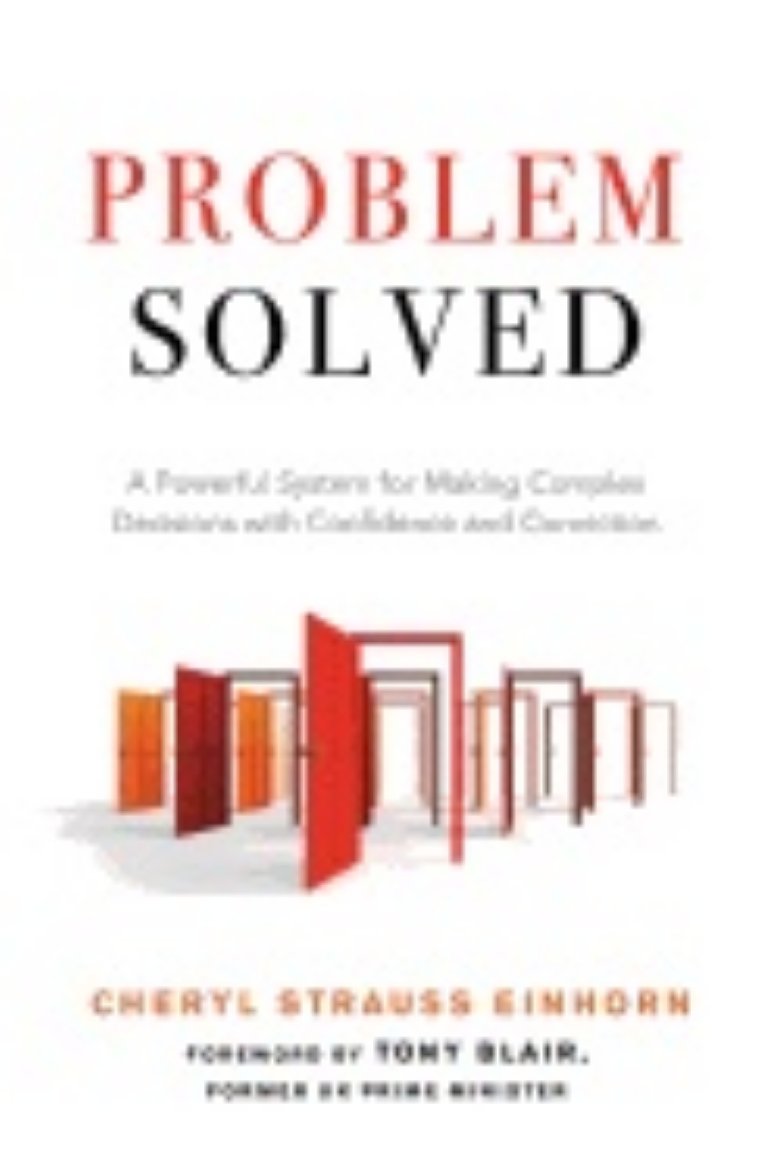 Picture of Probelm solved - a powerful system for making complex decisions with confid