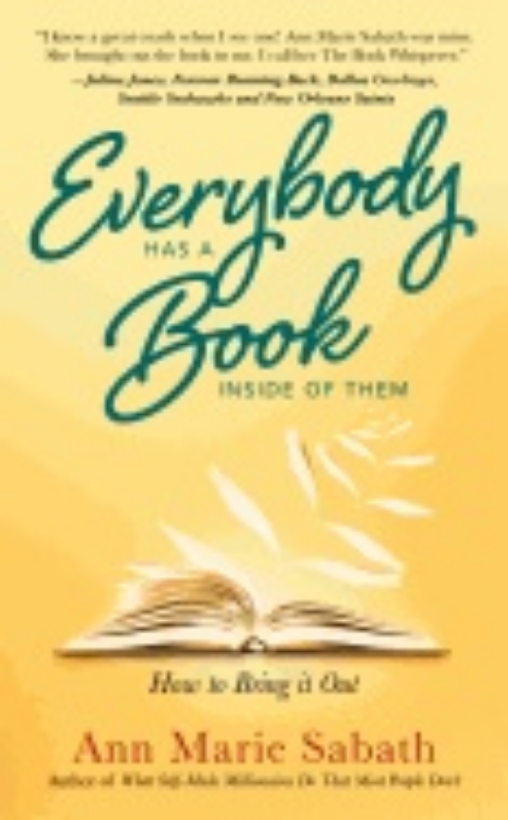 Picture of EVERYBODY HAS A BOOK INSIDE OF THEM