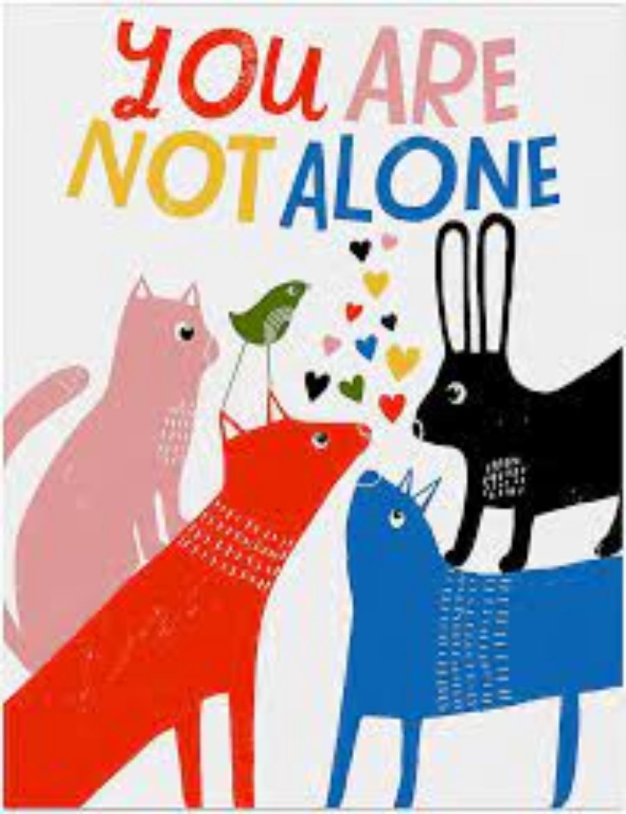 Picture of 6-Pack Lisa Congdon for Em & Friends You Are Not Alone Card