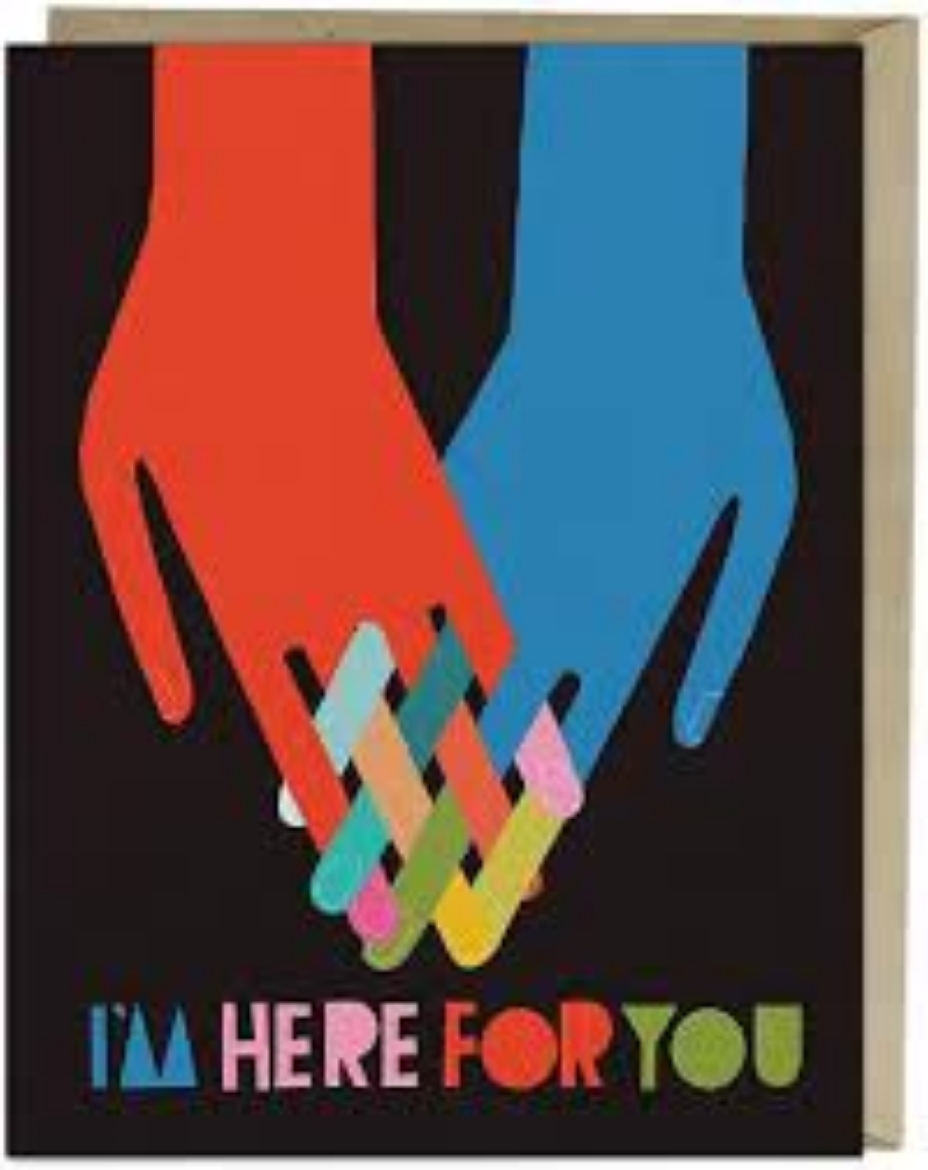 Picture of 6-Pack Em & Friends I’m Here for You Empathy Greeting Cards