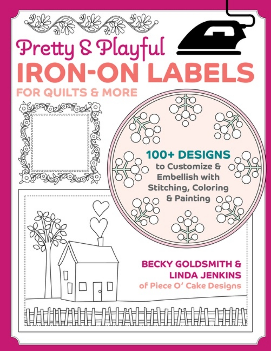 Picture of Pretty  Playful Iron-on Labels for Quilts  More