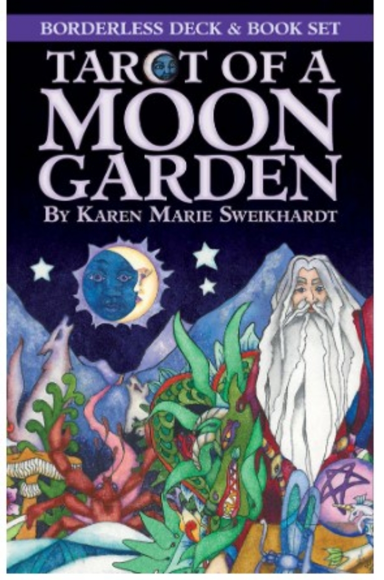 Picture of Borderless Tarot Of A Moon Garden Deck & Book Set