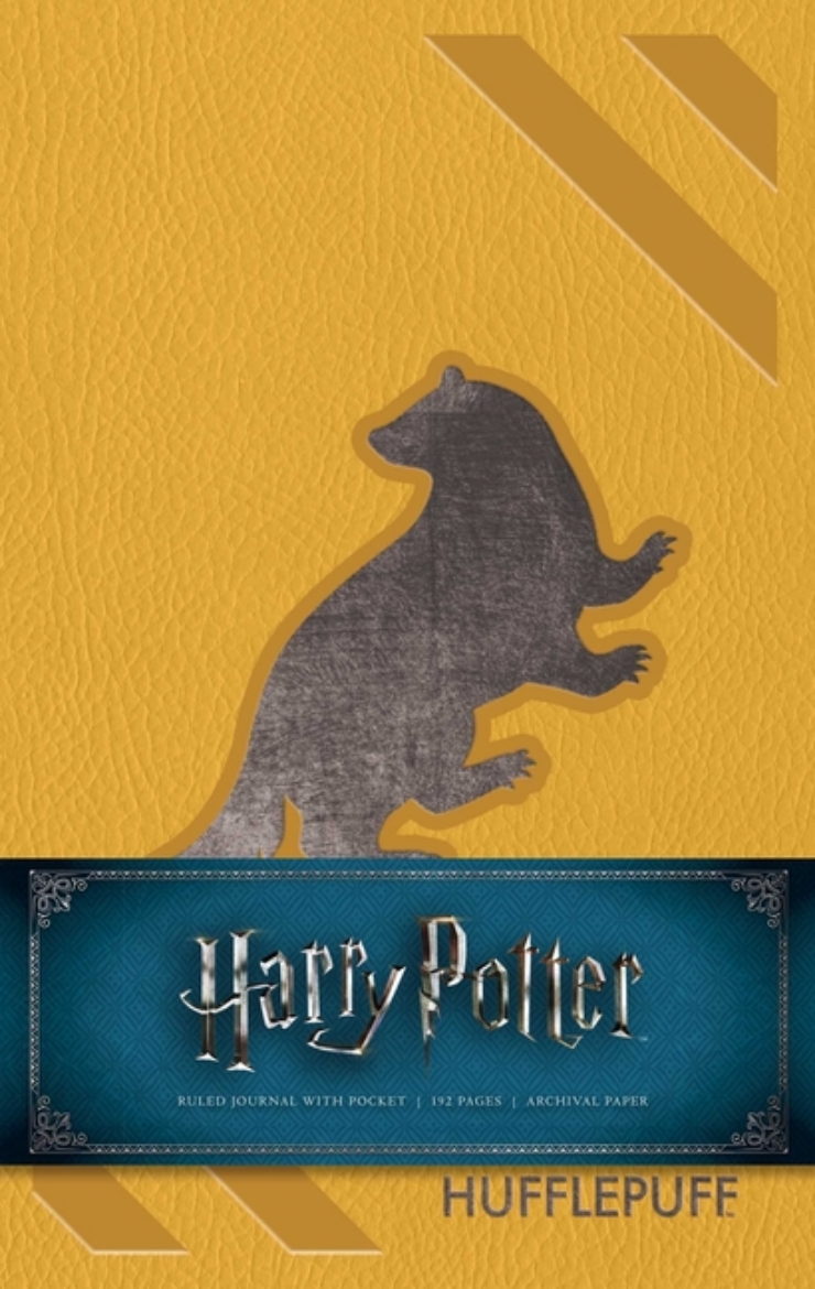 Picture of Harry potter hufflepuff hardcover ruled journal - redesign