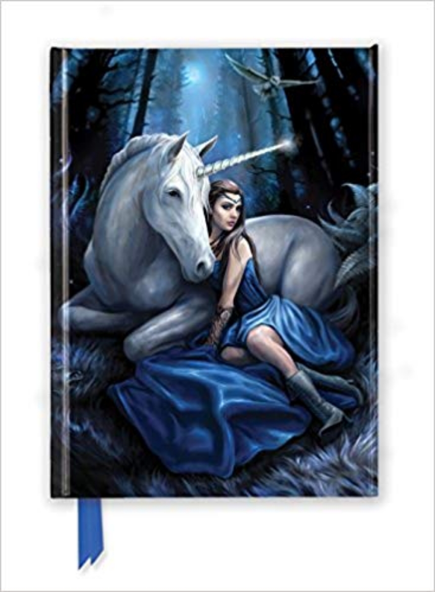 Picture of Anne Stokes: Blue Moon (Foiled Journal)