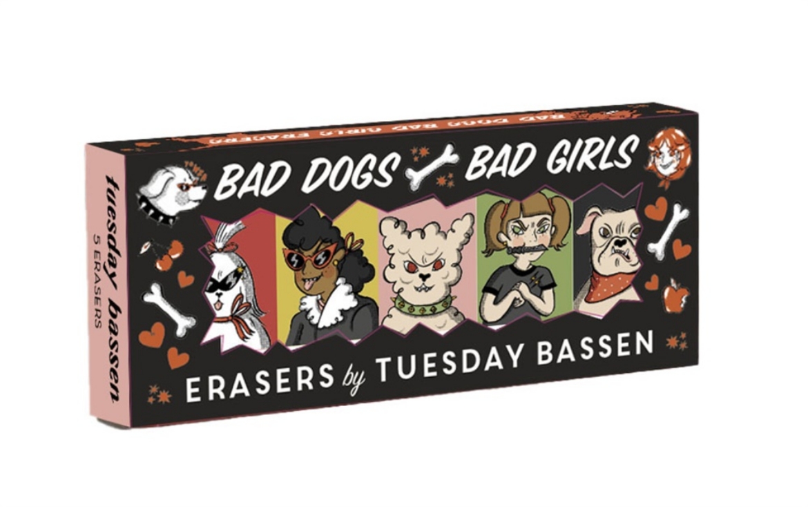 Picture of Bad Dogs Bad Girls Erasers