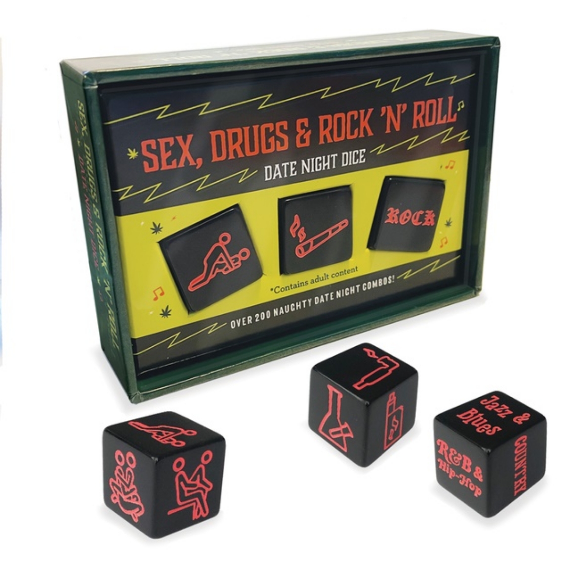 Picture of Sex, Drugs & Rock 'n' Roll: Date Night Dice