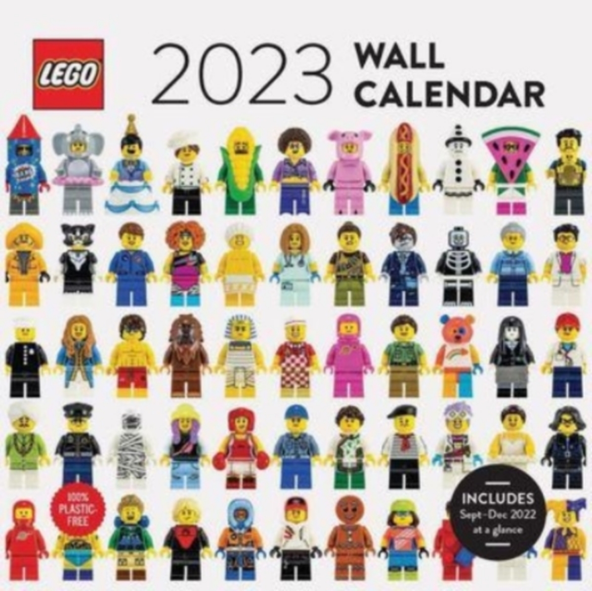 Picture of 2023 Wall Calendar: LEGO