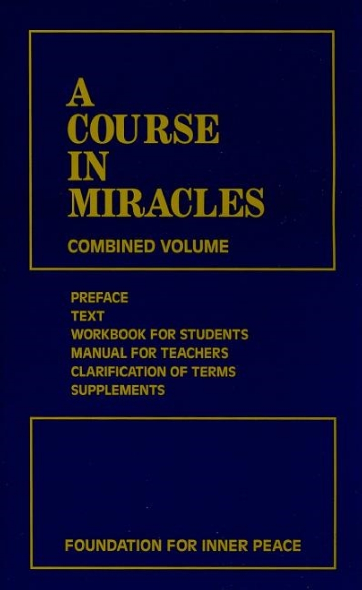 Picture of Course in miracles - combined volume