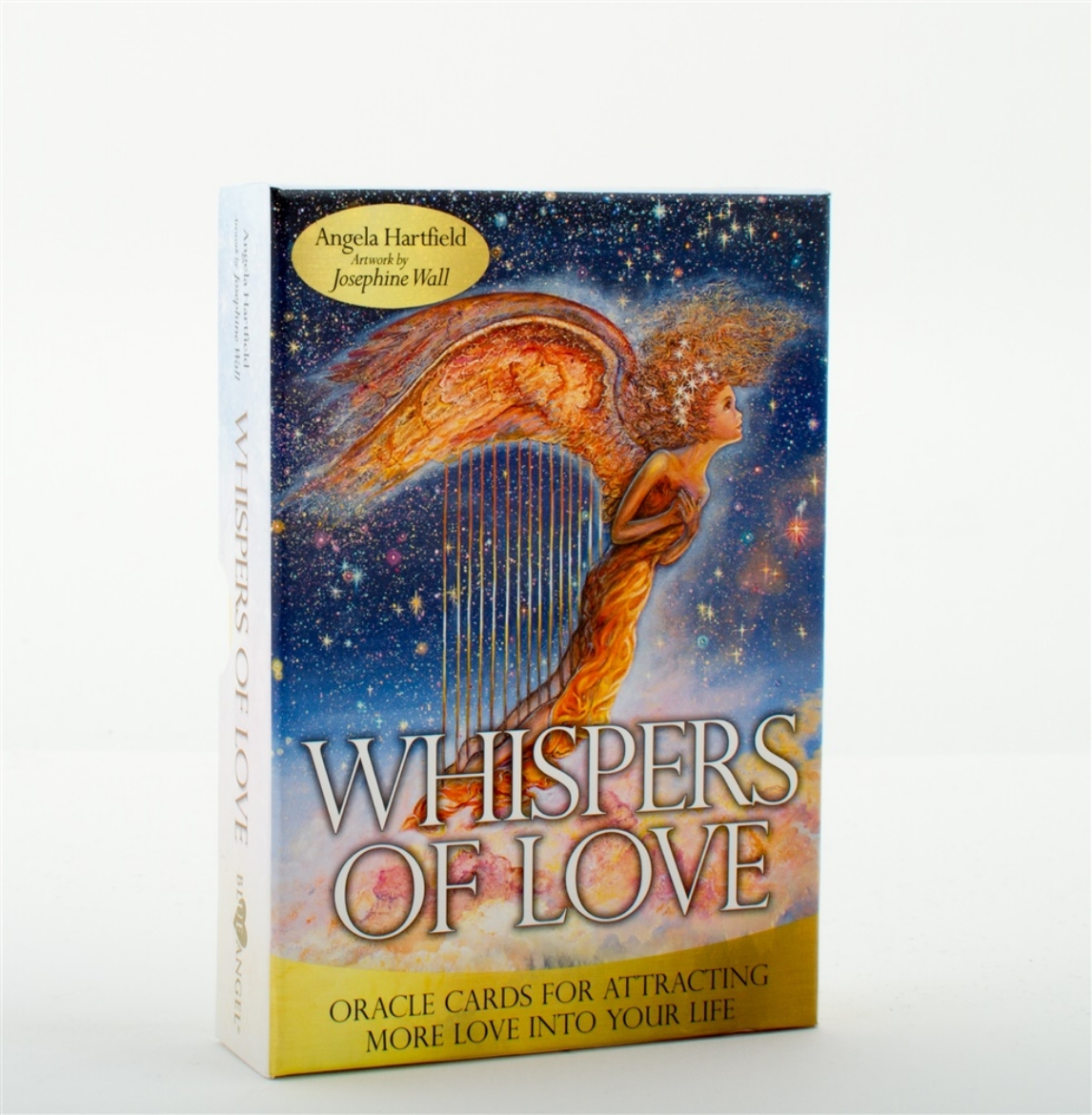 Picture of WHISPERS OF LOVE: Oracle Cards For Attracting More Love Into Your Life (deck & guidebook)