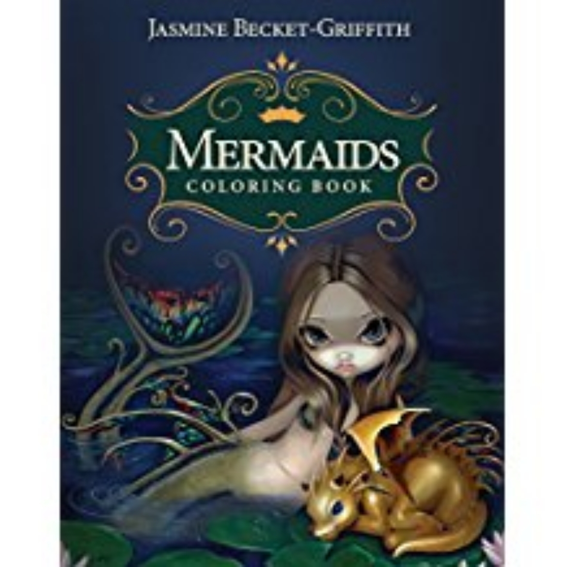 Picture of Mermaids coloring book - an aquatic art adventure