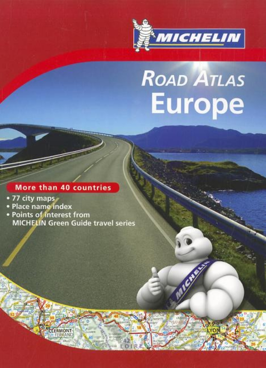 Picture of Europe - Tourist and Motoring Atlas (A4-Spiral)