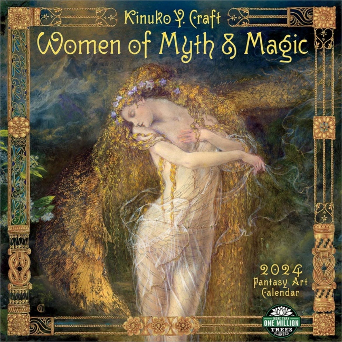 Picture of Women Of Myth & Magic 2024 Calendar : 