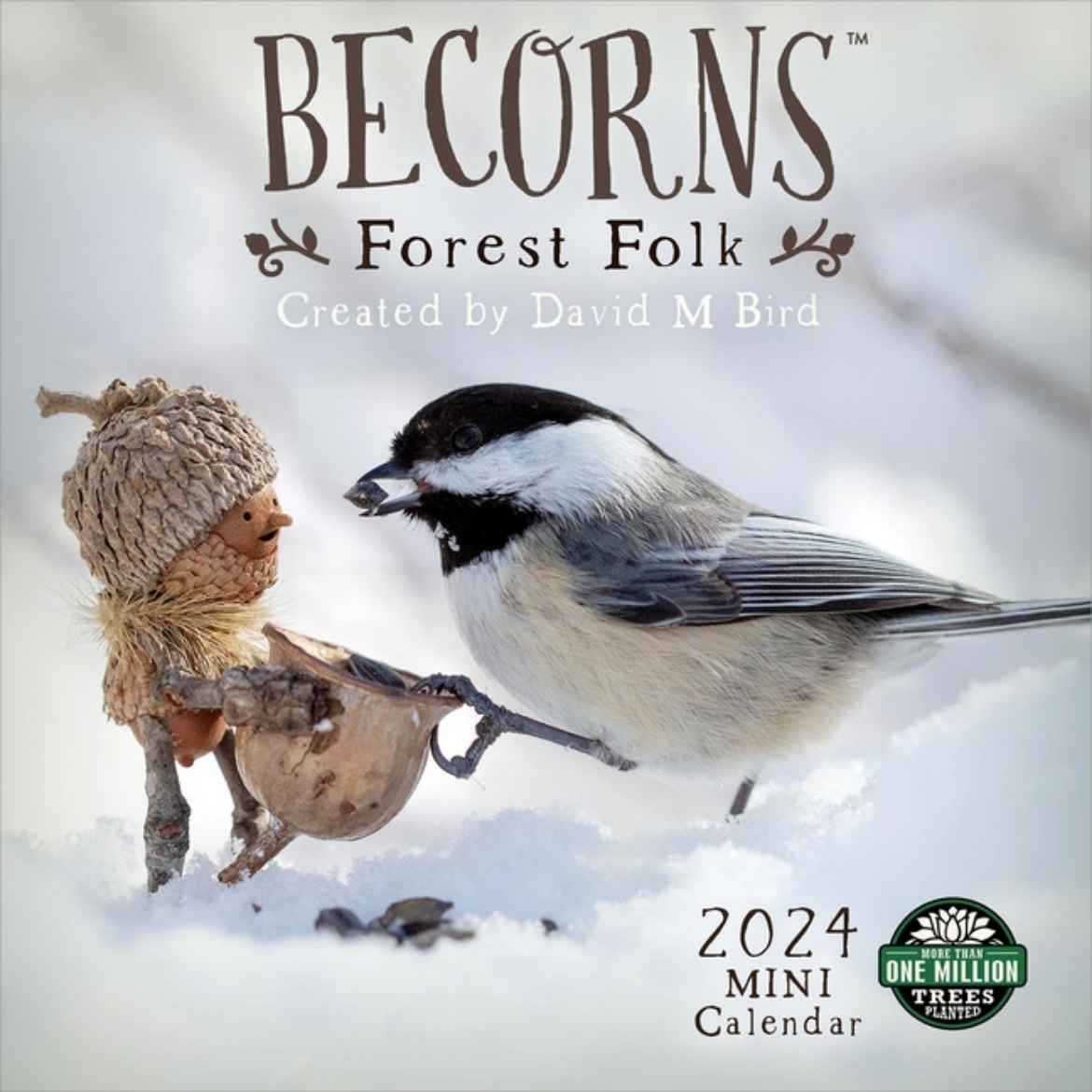 Picture of Becorns 2024 Mini Calendar : Forest Folk