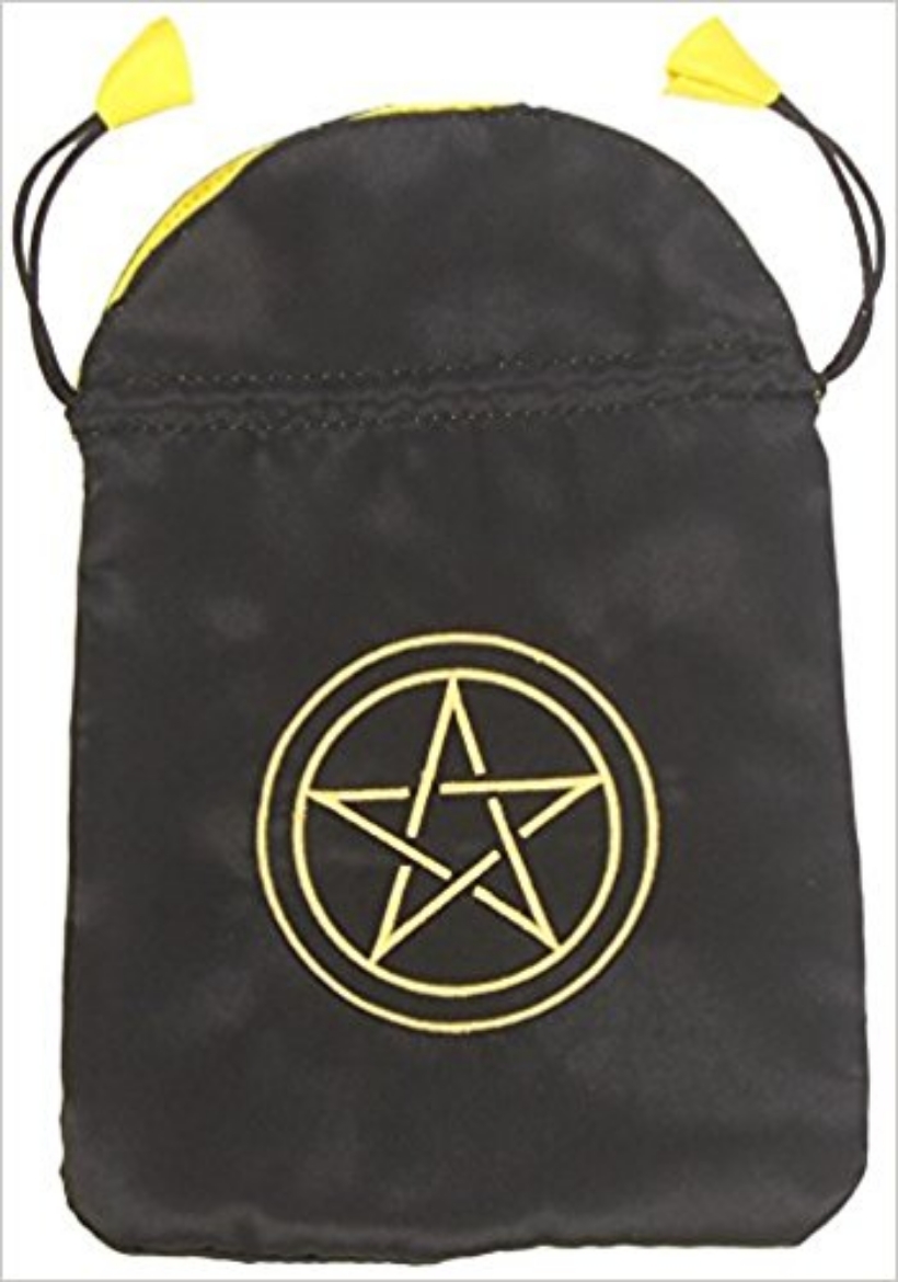 Picture of Satin Pentacle Tarot Bag