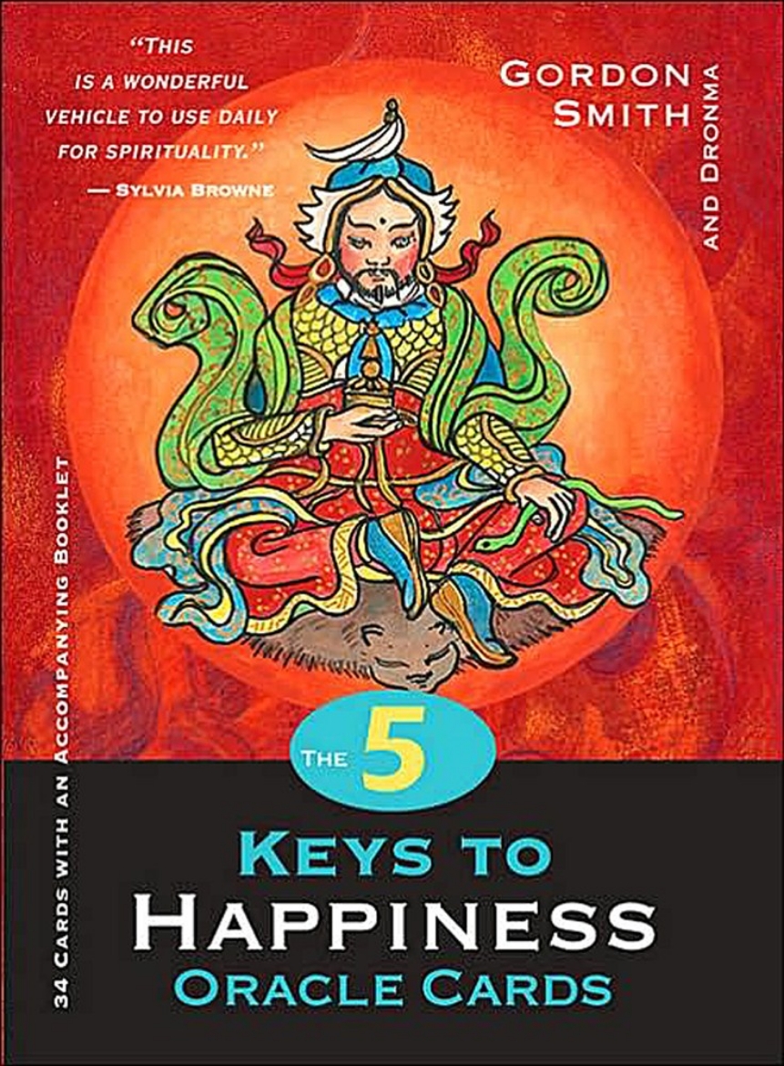 Picture of 5 keys to happiness oracle cards