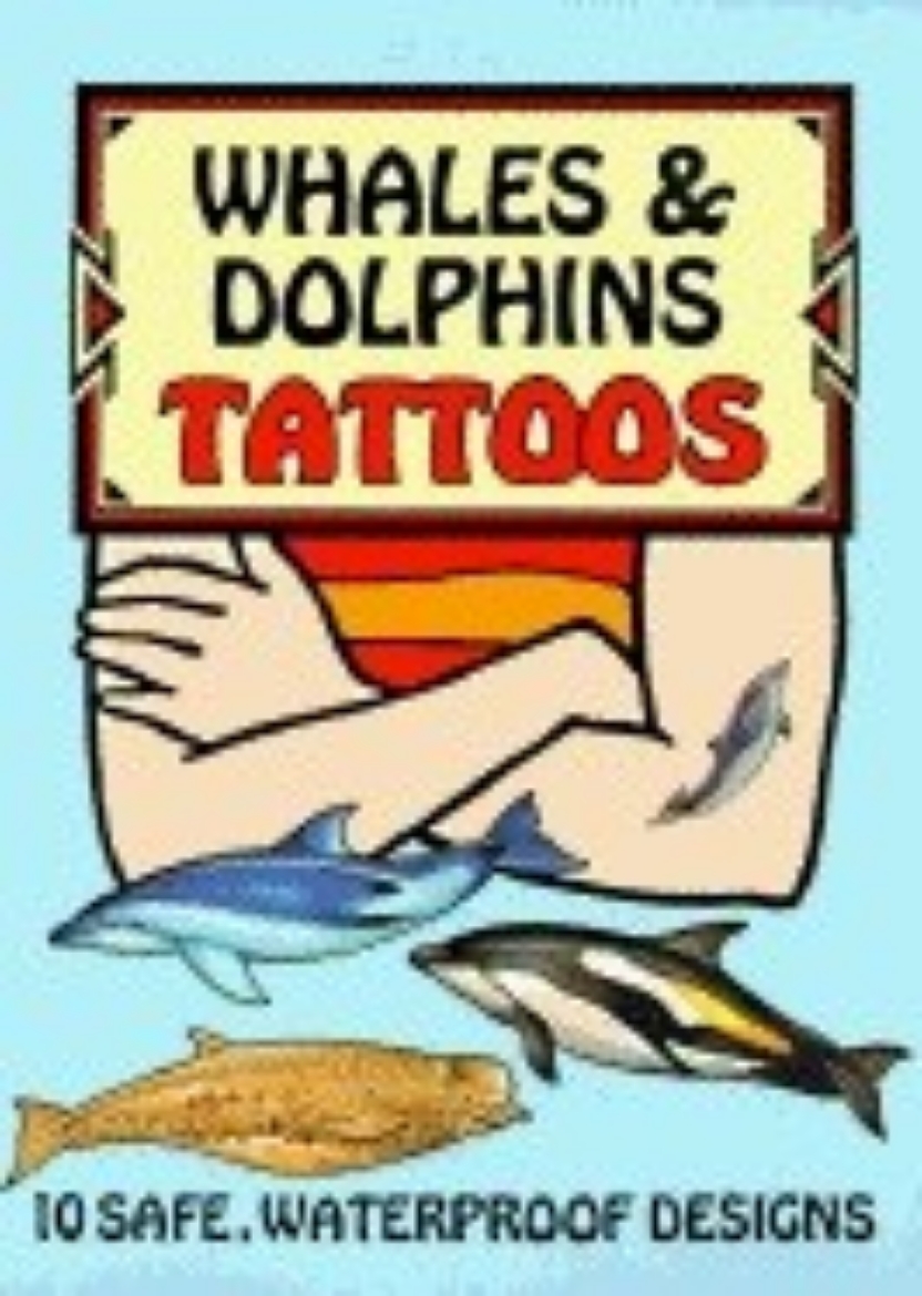 Picture of Whales And Dolphins Tattoos (10 Full-Color Tattoos On 2 Plat