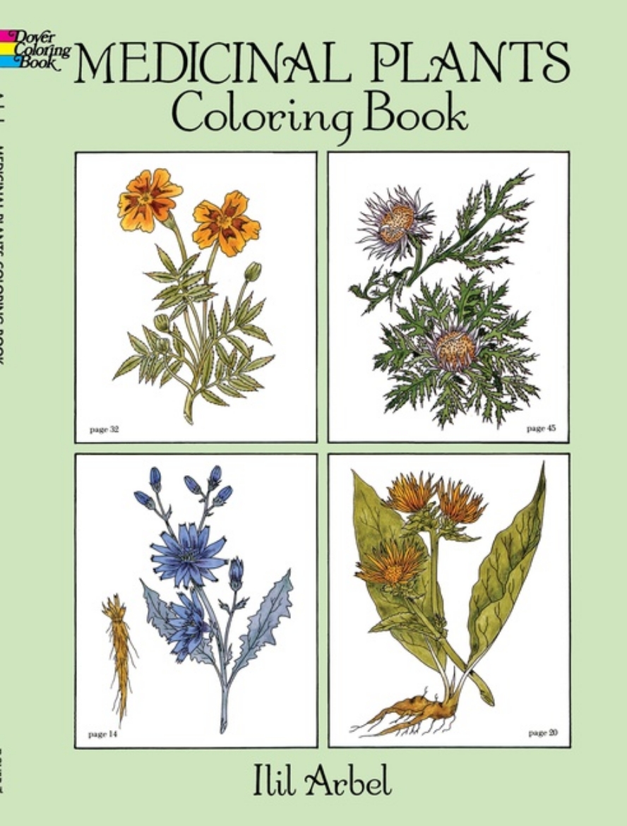 Picture of Medicinal Plants Coloring Book (O)