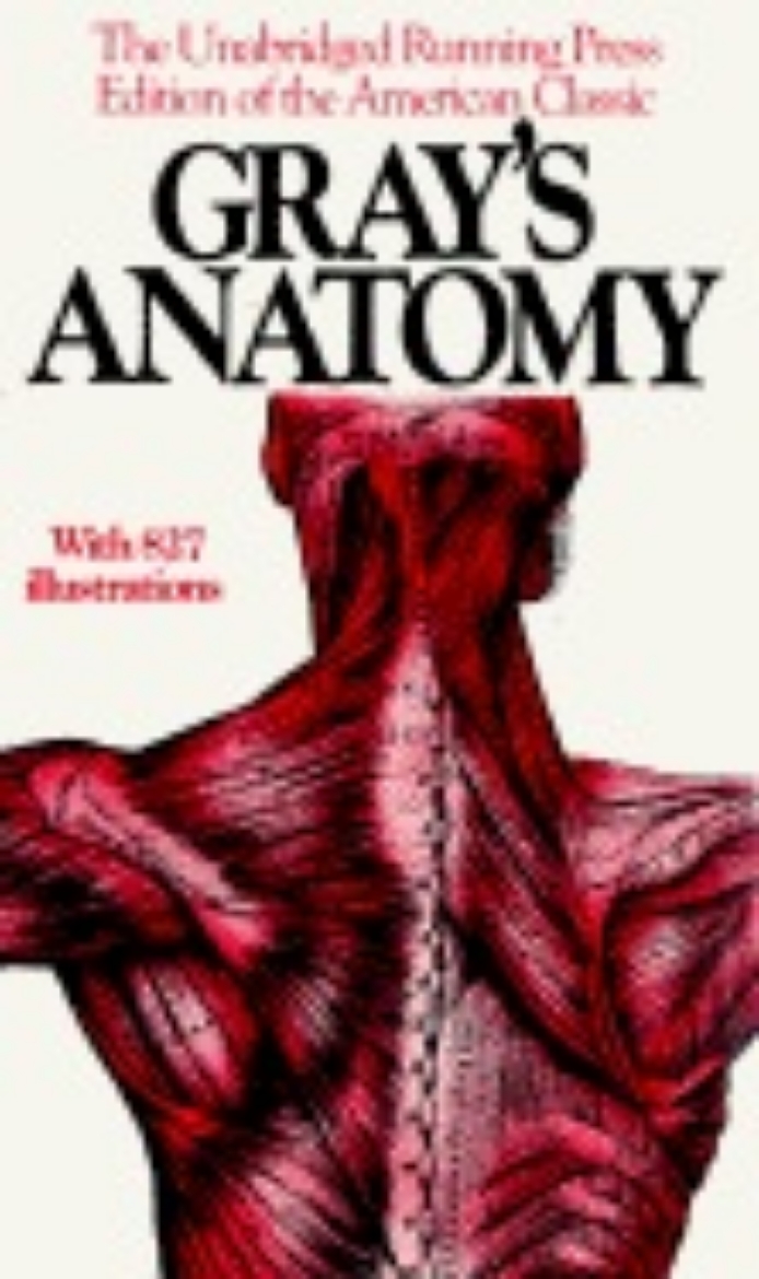 Picture of Grays anatomy - the unabridged running press edition of the american classi