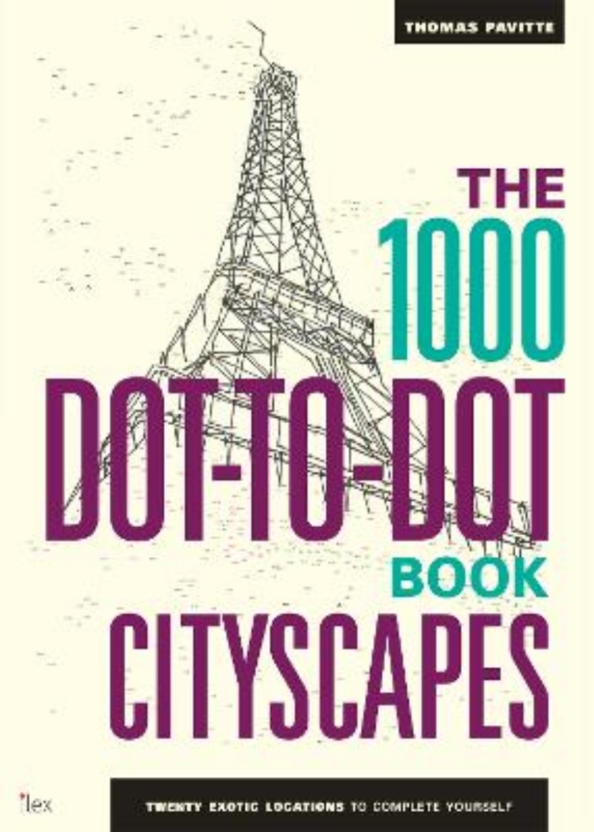 Picture of 1000 dot-to-dot book: cityscapes - twenty exotic locations to complete your