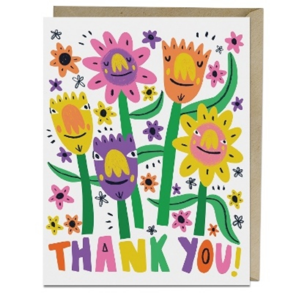 Picture of 6-Pack Barry Lee for Em & Friends Thank You Flowers Thank You Card