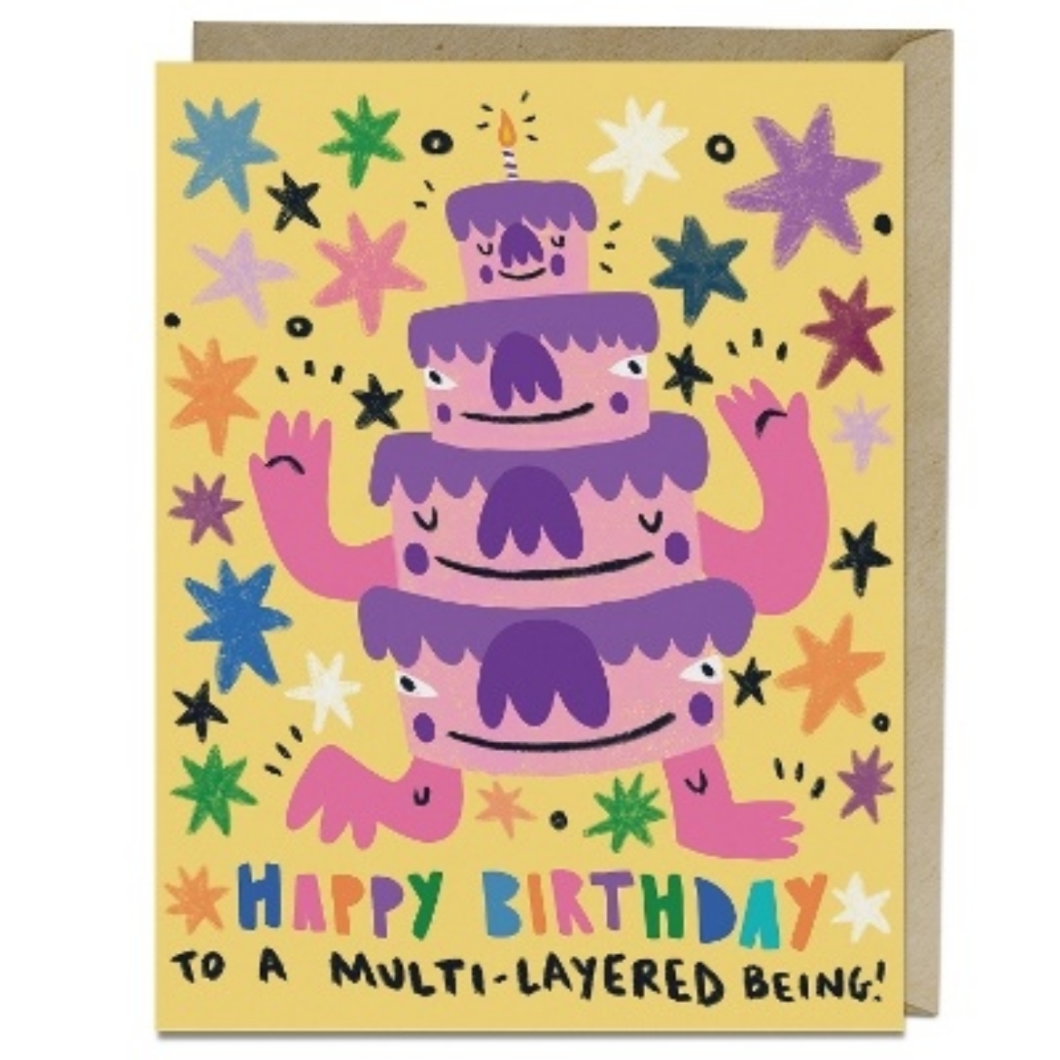 Picture of 6-Pack Barry Lee for Em & Friends Multi-layered Birthday Card