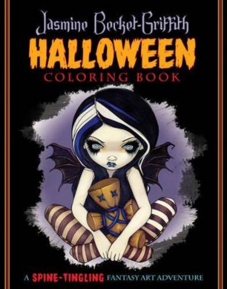 Picture of Jasmine becket-griffith coloring book - a spine-tingling fantasy art advent