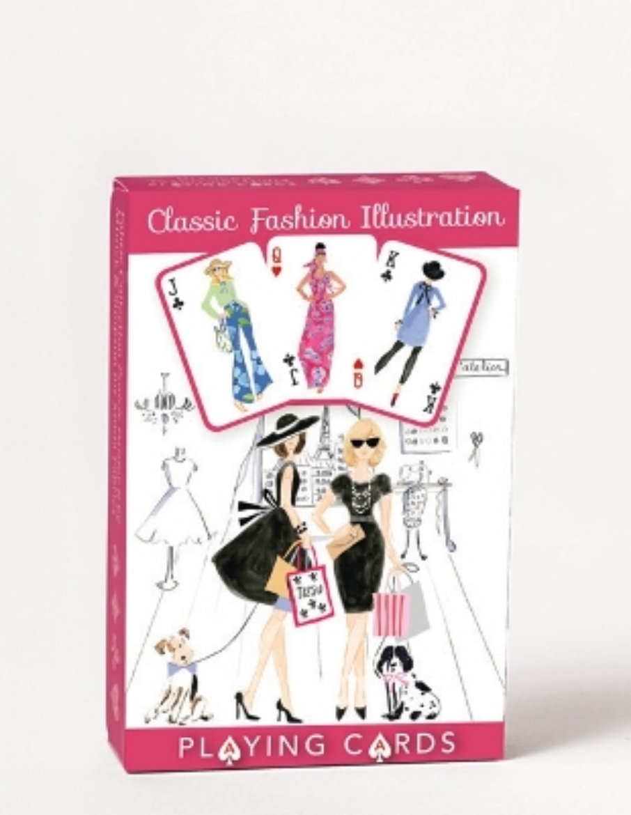 Picture of Classic Fashion Illustration Playing Cards