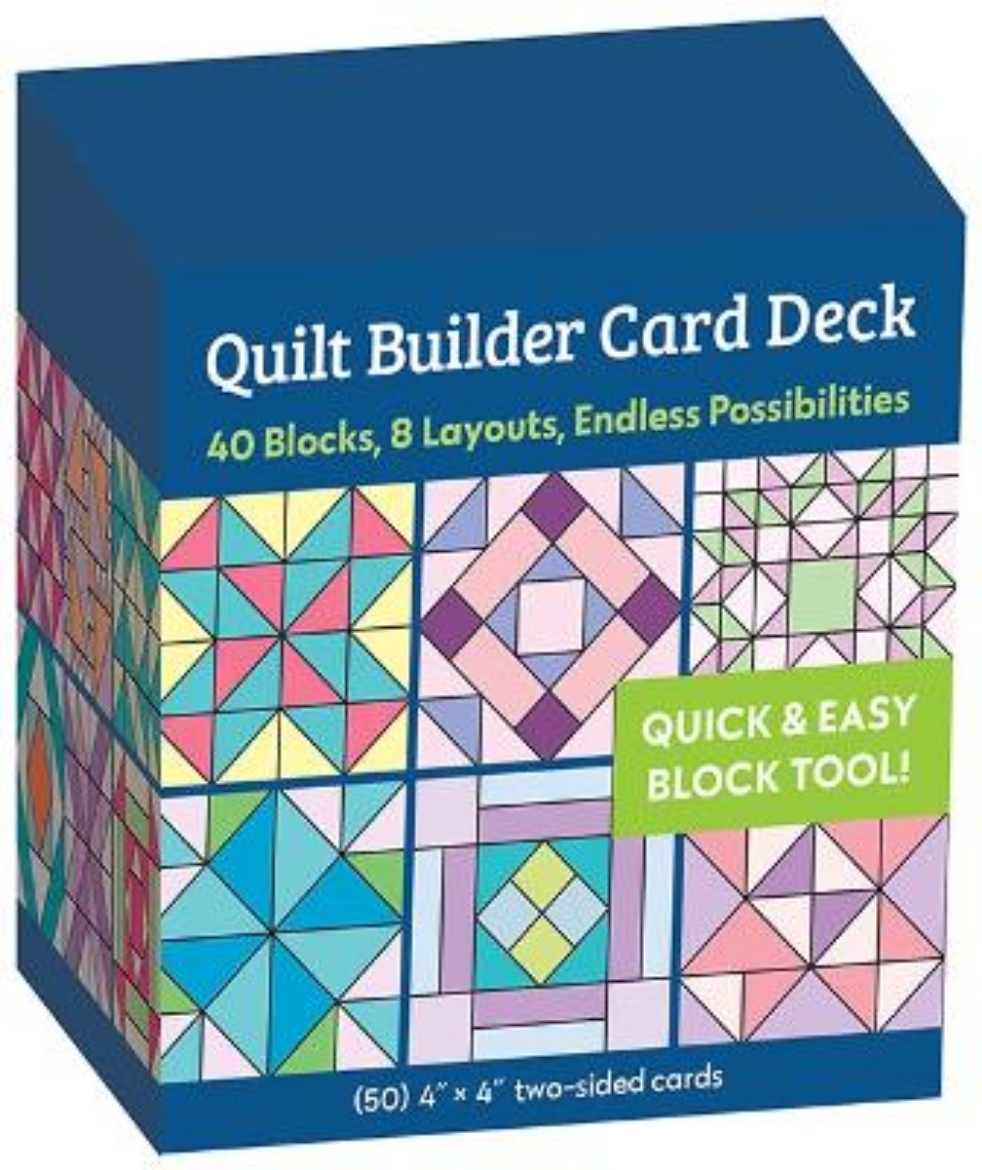 Picture of Quilt Builder Card Deck: 40 Block, 8 Layouts, Endless Possibilities