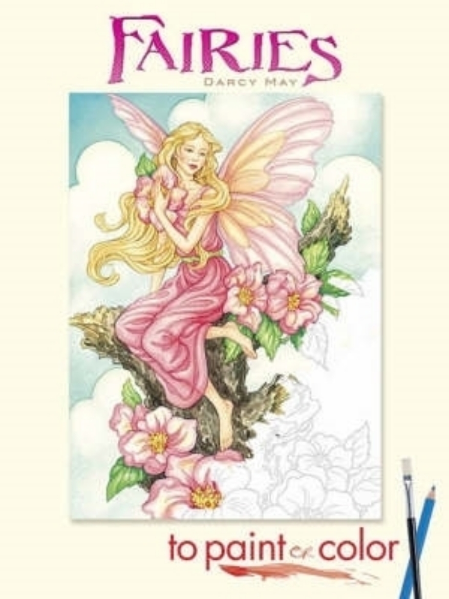 Picture of Fairies to paint or color