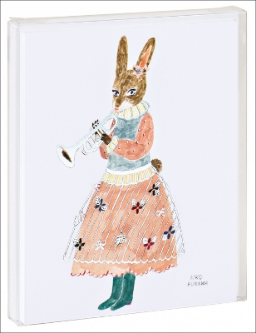 Picture of Bunny Solo Notecard Set