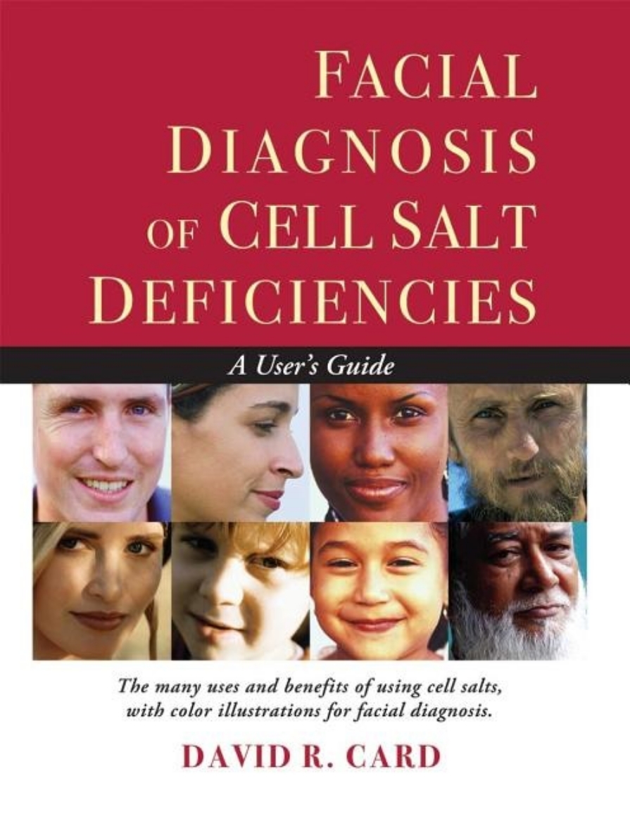 Picture of Facial diagnosis of cell salt deficiencies - a users guide