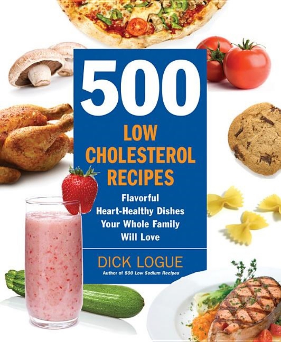 Picture of 500 Low-Cholesterol Recipes