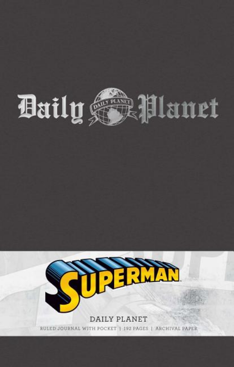 Picture of Superman: daily planet hardcover ruled journal