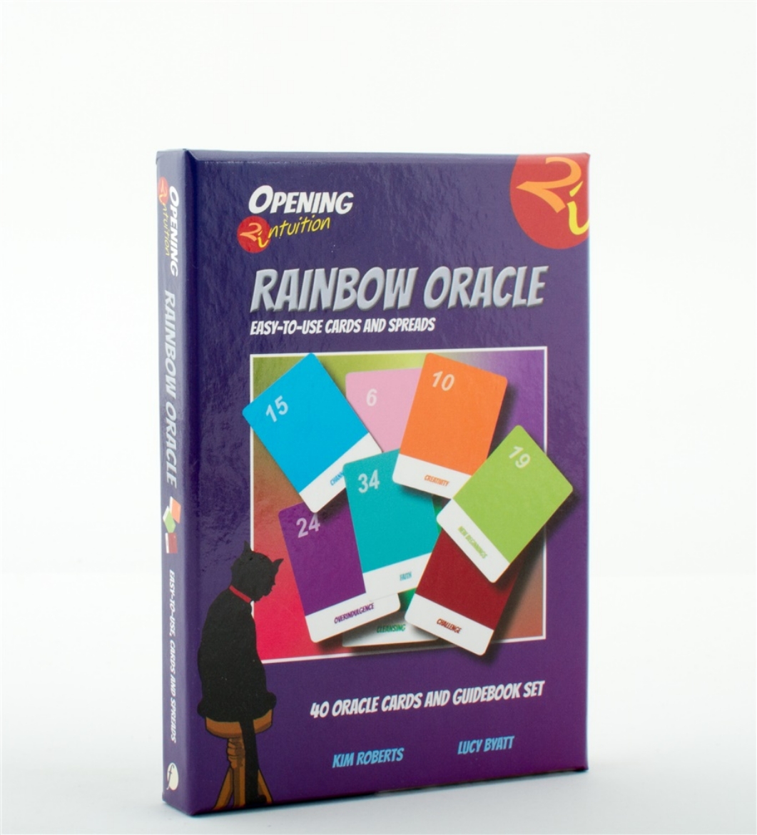 Picture of Opening2intuition Rainbow Oracle : 40 Oracle Cards and Guidebook Set