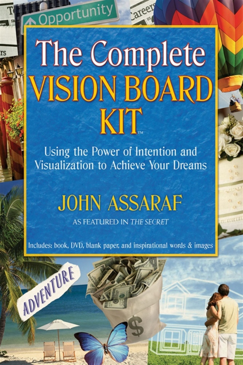 Picture of Complete Vision Board Kit: Using The Power Of Intention To Fulfill Your Dreams (Kit Includes Book, D