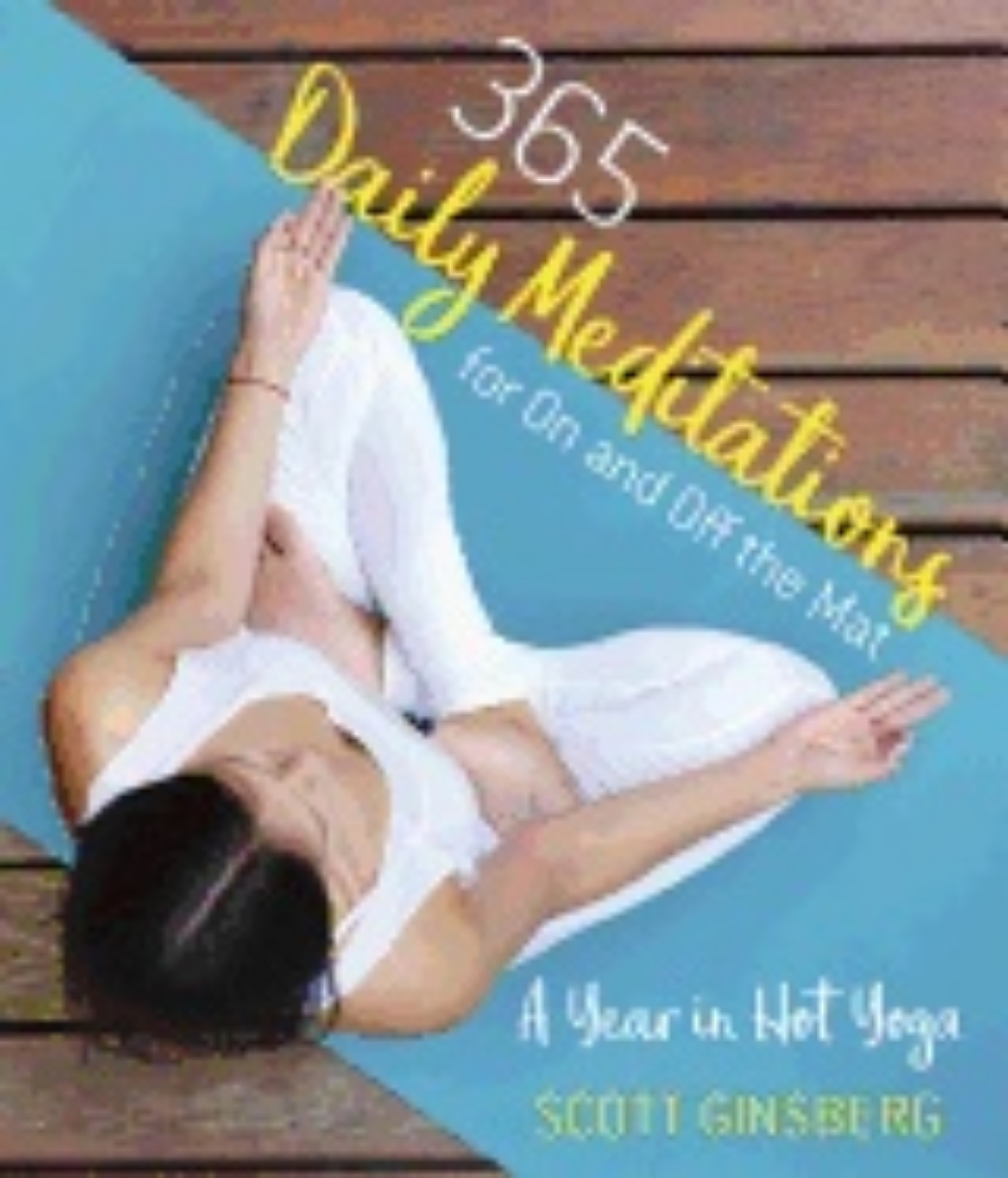 Picture of Year in hot yoga - daily meditations for on and off the mat