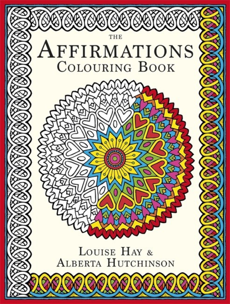 Picture of Affirmations colouring book