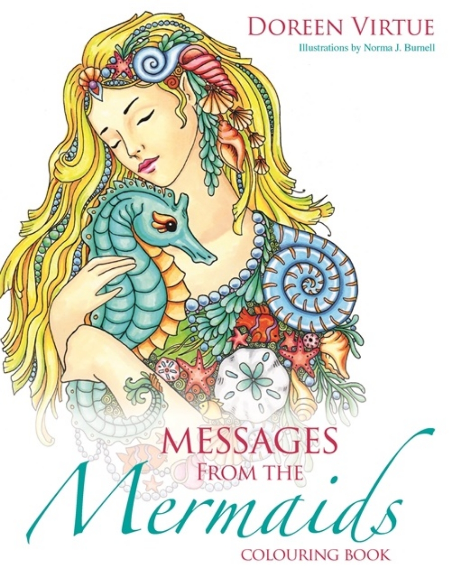 Picture of Messages from the Mermaids Colouring Book