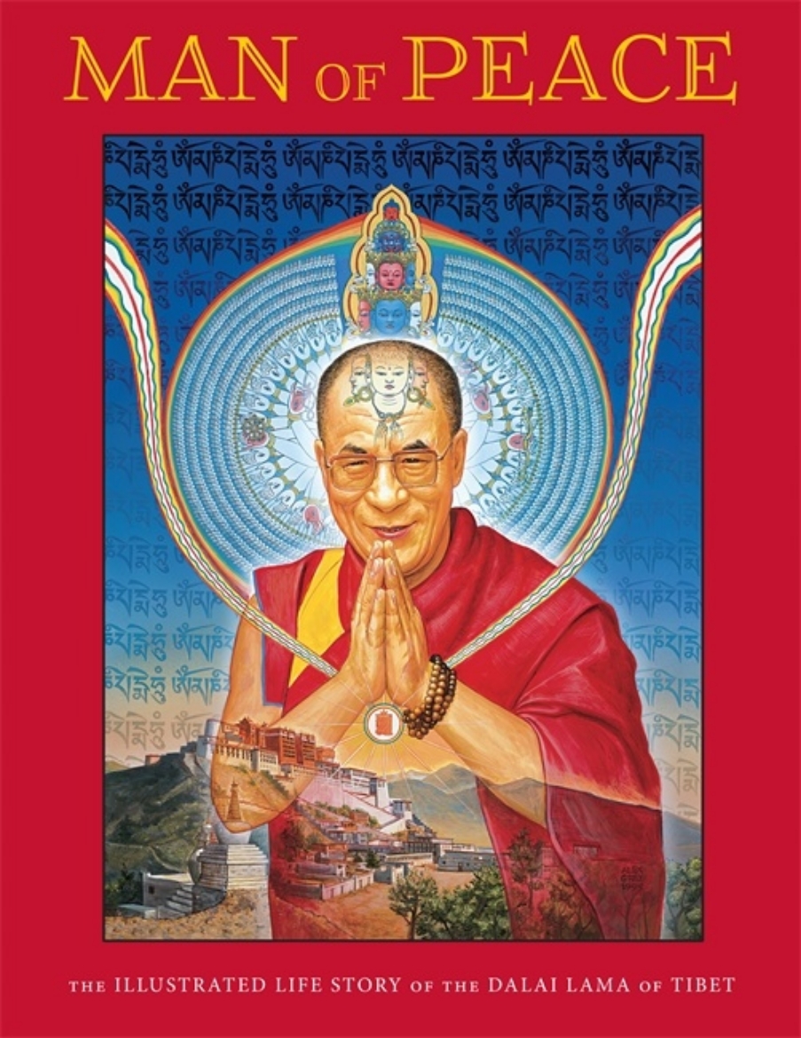 Picture of Man of peace - the illustrated life story of the dalai lama of tibet