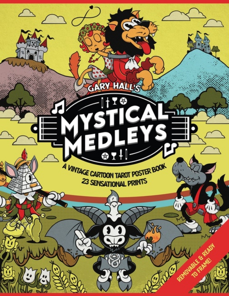 Picture of Mystical Medleys: A Vintage Cartoon Tarot Poster Book