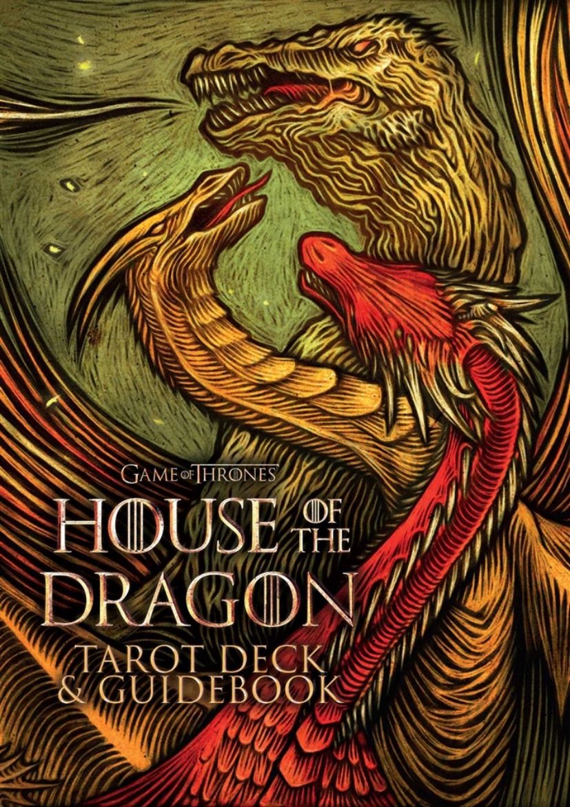 Picture of House of the Dragon Tarot Deck and Guidebook