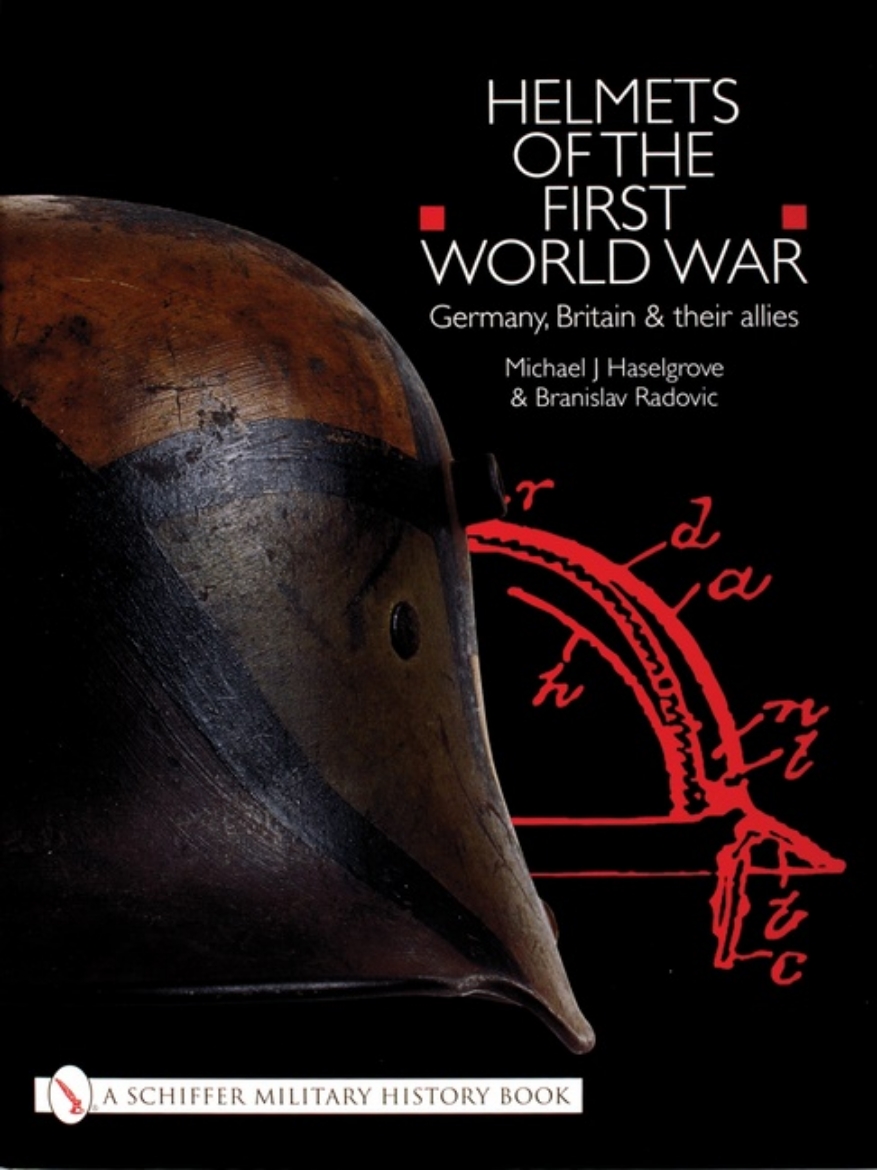 Picture of Helmets of the first world war - germany, britain & their allies