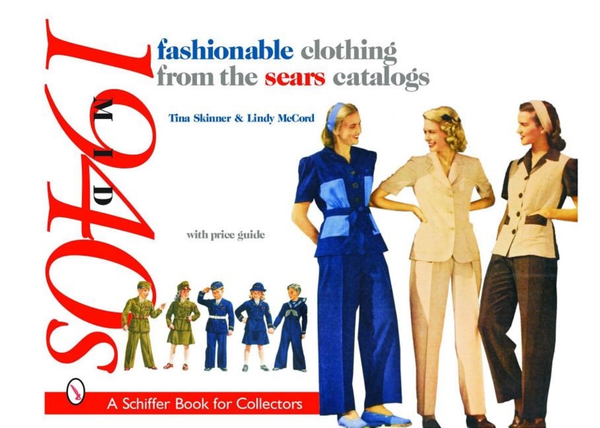 Picture of Fashionable Clothing From The Sears Catalogs : Mid 1940s