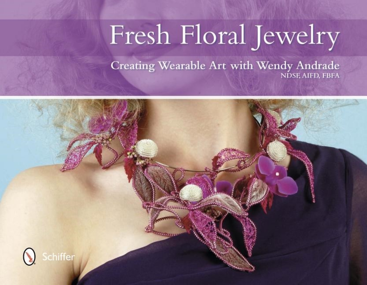 Picture of Fresh floral jewelry - creating wearable art with wendy andrade