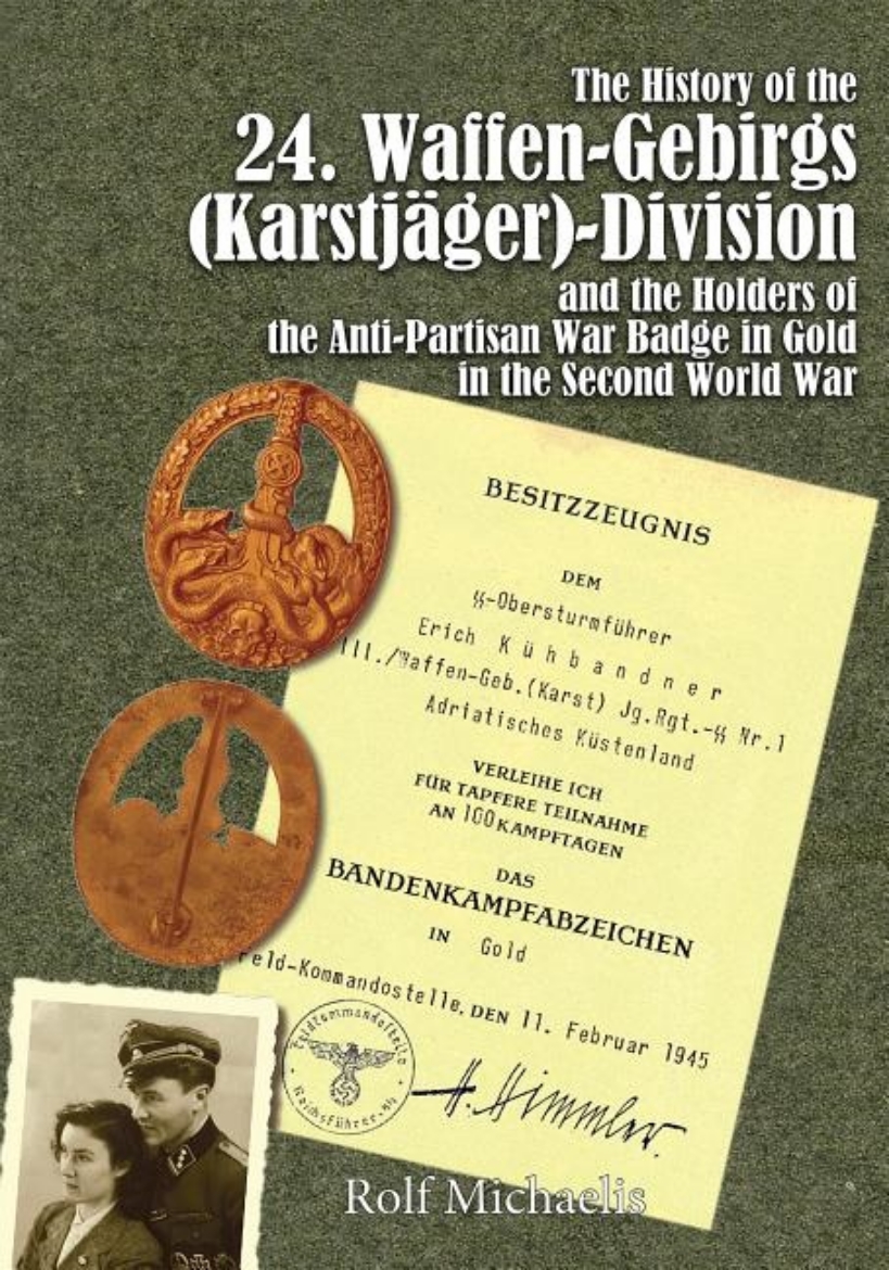 Picture of History of the 24 waffen-gebirgs (karstjager)-division der ss and the holde