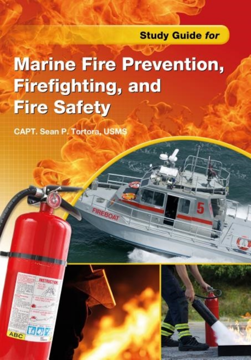 Picture of Study guide for marine fire prevention, firefighting & fire safety