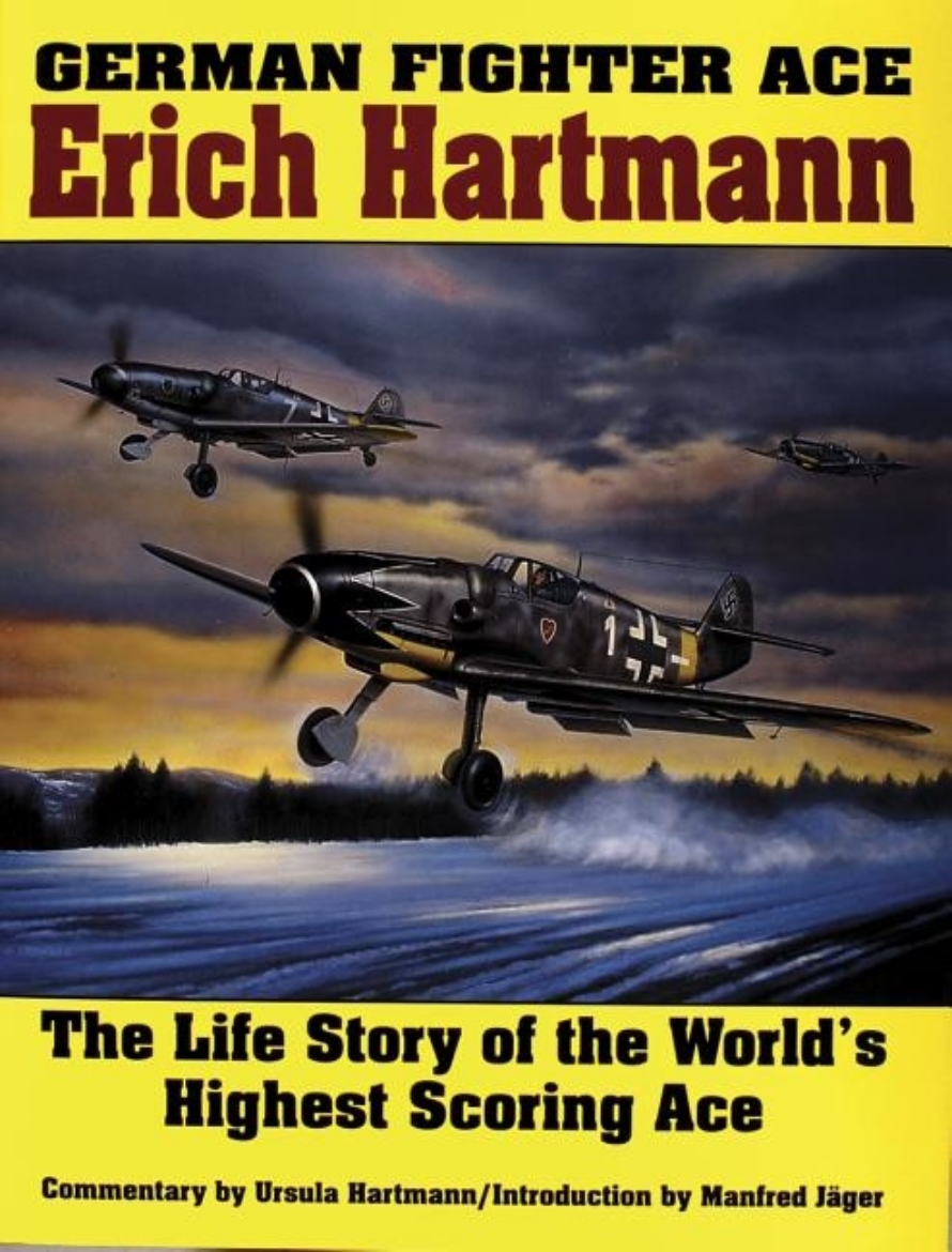 Picture of German fighter ace erich hartmann - the life story of the worlds highest sc